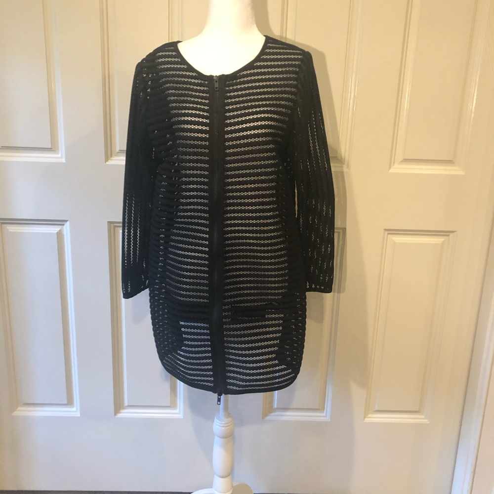 Milly Open Weave Coat - image 1